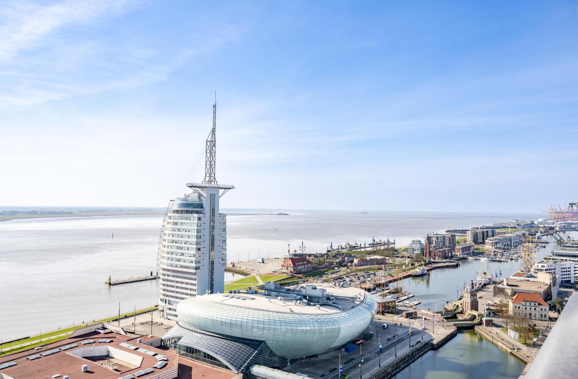 Exklusives Apartment Sunrise Mit Whirlpool, Pool Und Sauna Bremerhaven Exterior foto